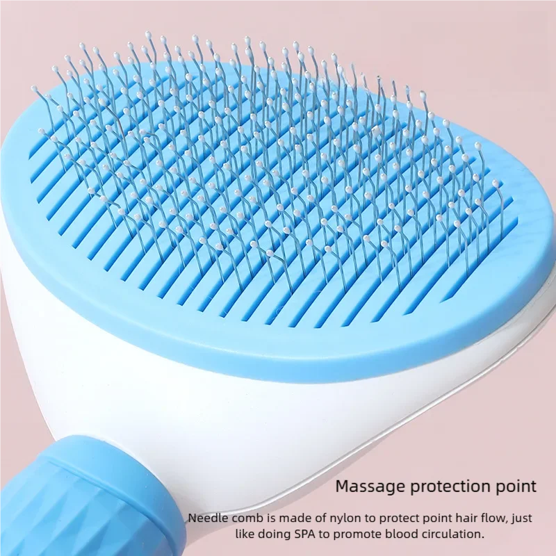 Pet Grooming Comb – Deshedding Brush for Cats & Dogs