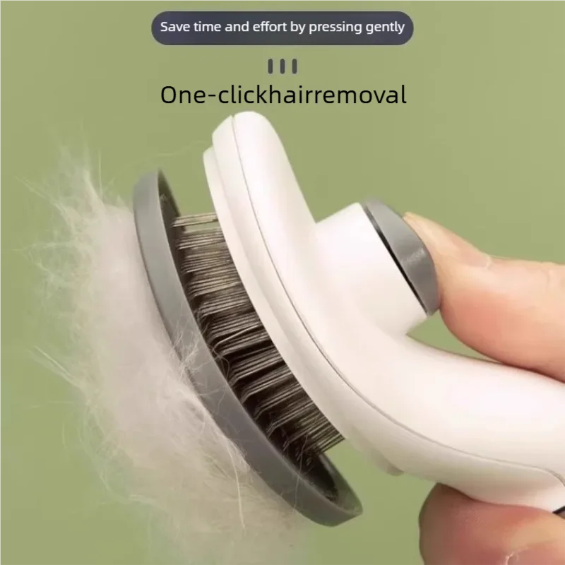 Pet Grooming Comb – Deshedding Brush for Cats & Dogs