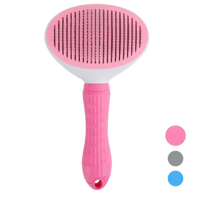 Pet Grooming Comb – Deshedding Brush for Cats & Dogs