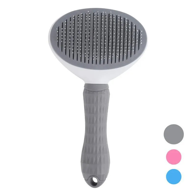 Pet Grooming Comb – Deshedding Brush for Cats & Dogs